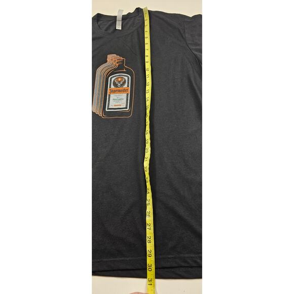 Jagermeister T Shirt, Short Sleeve XL black With Colored Graphics nostalgia frat - Picture 3 of 5